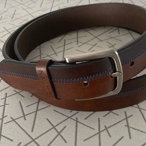 Men’s Nautica Coated Leather